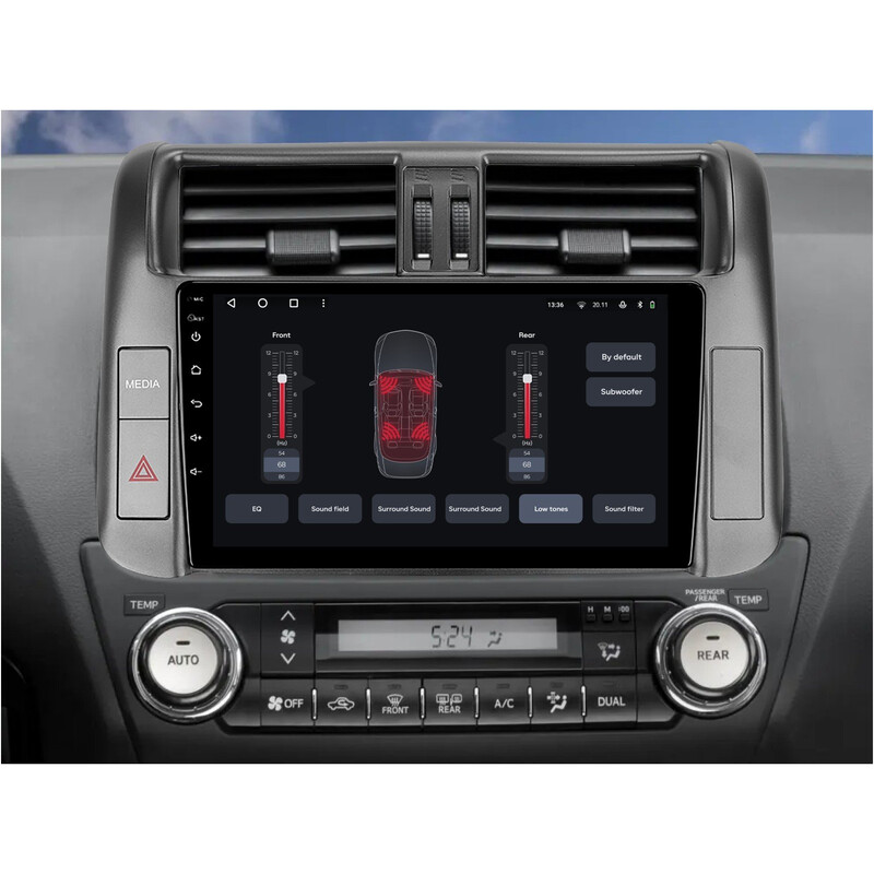 Штатна магнітола Gazer T6009 Pro для Toyota Land Cruiser Prado IV (J150) 2009-2013 (T6009-J150/L-PRO)