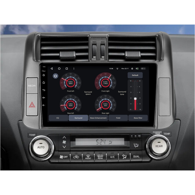 Штатна магнітола Gazer T6009 Pro Max для Toyota Land Cruiser Prado IV (J150) 2009-2013 (T6009-J150/H-PROMAX)