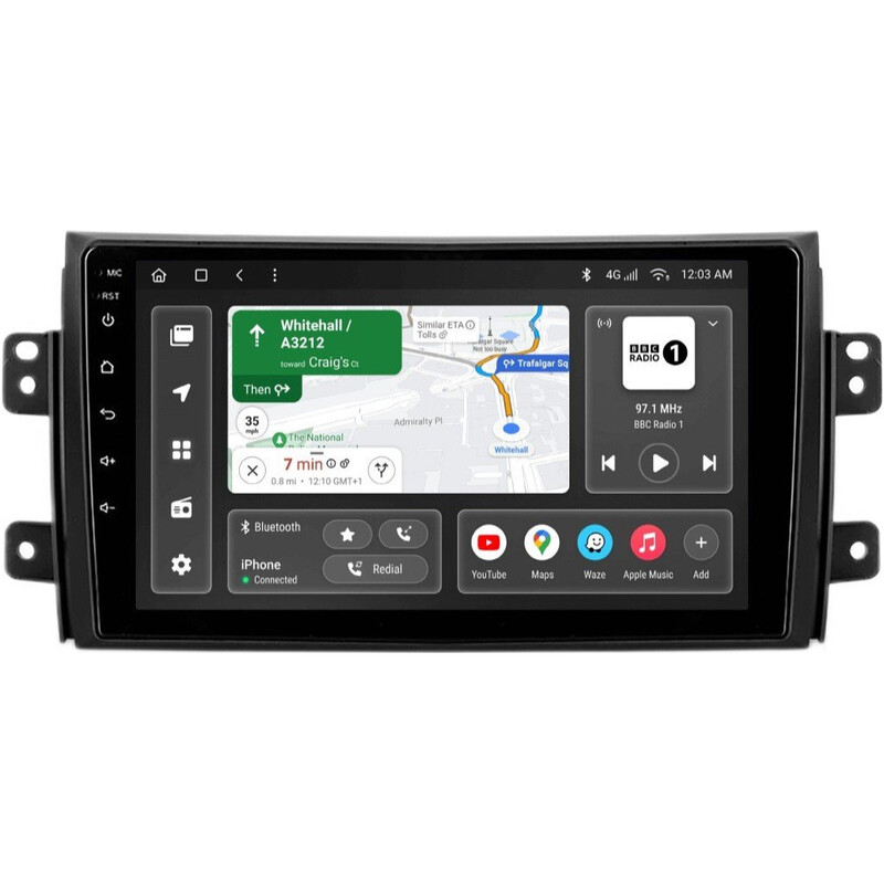 Штатна магнітола Gazer T6009 Pro для Suzuki SX4 I (GY) 2006-2014 (T6009-GY-PRO)