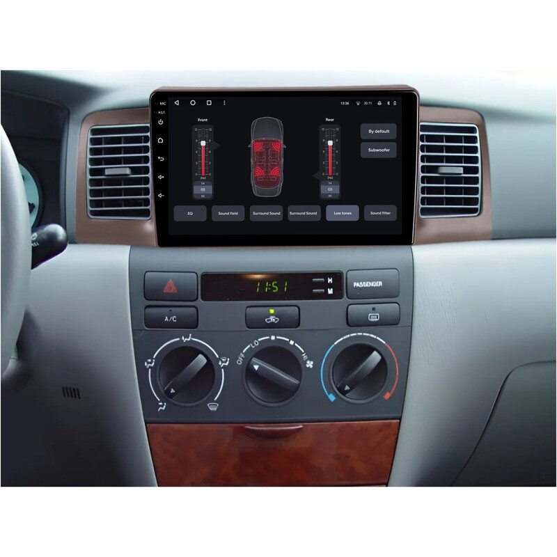 Штатна магнітола Gazer T6009 для Toyota Corolla IX (E120, E130) 2000-2004 (T6009-E120)