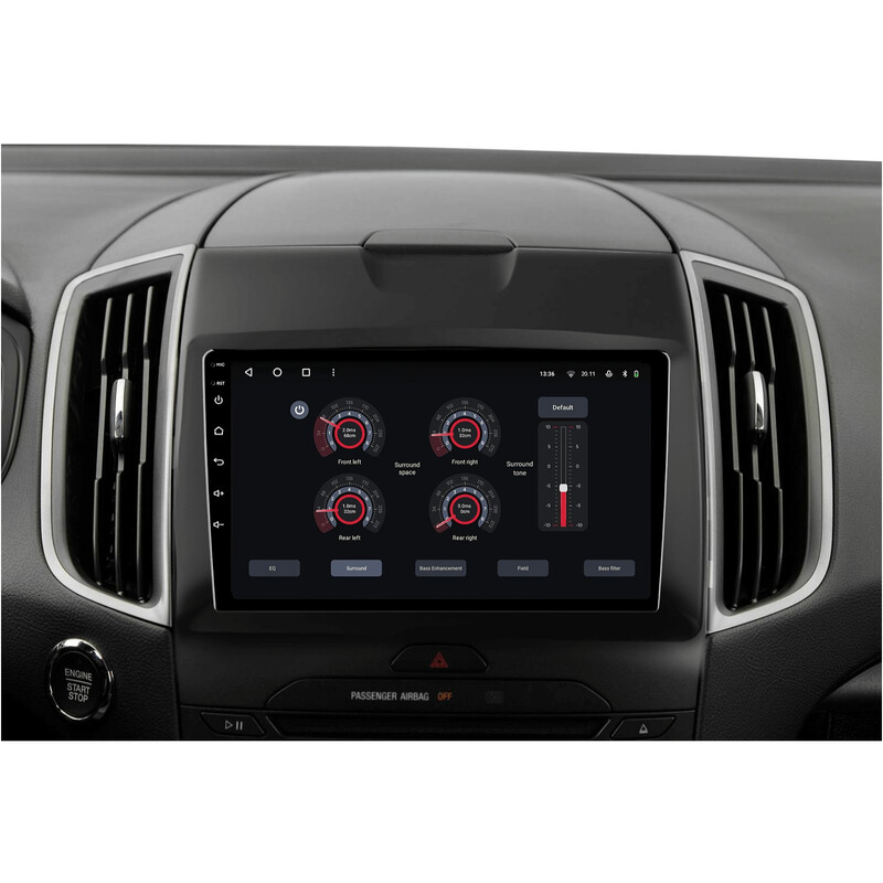 Штатна магнітола Gazer T6009 для Ford Edge II 2015-2018 (T6009-CD539N)