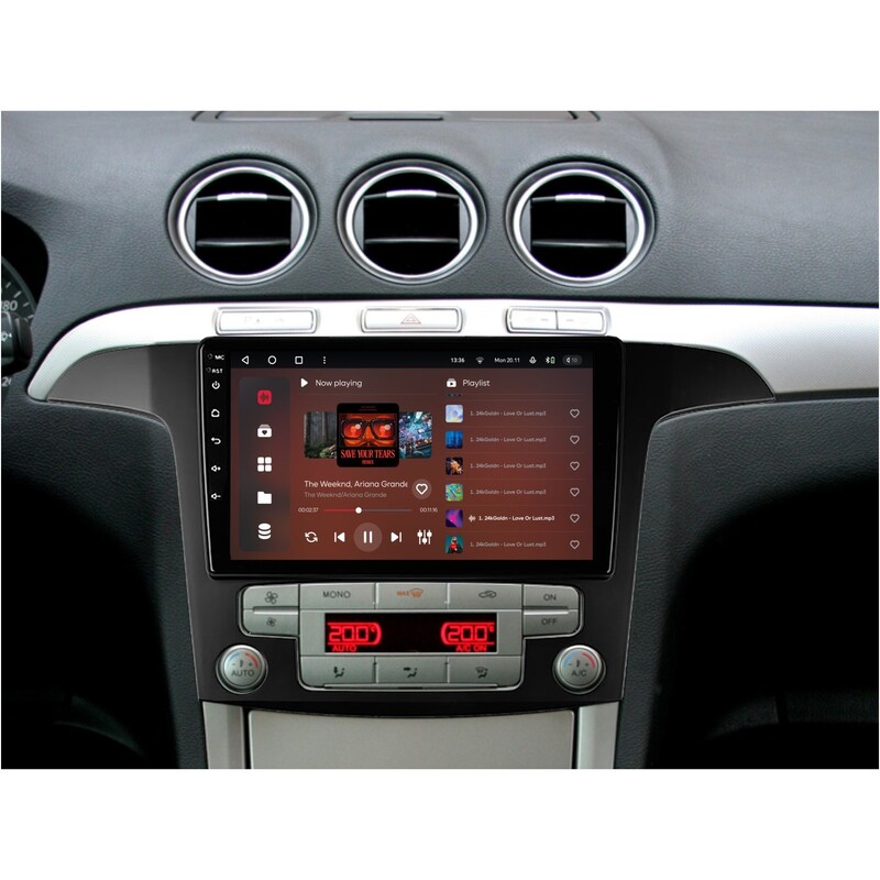 Штатна магнітола Gazer T6009 для Ford S-Max I 2006-2015 (T6009-CD340)