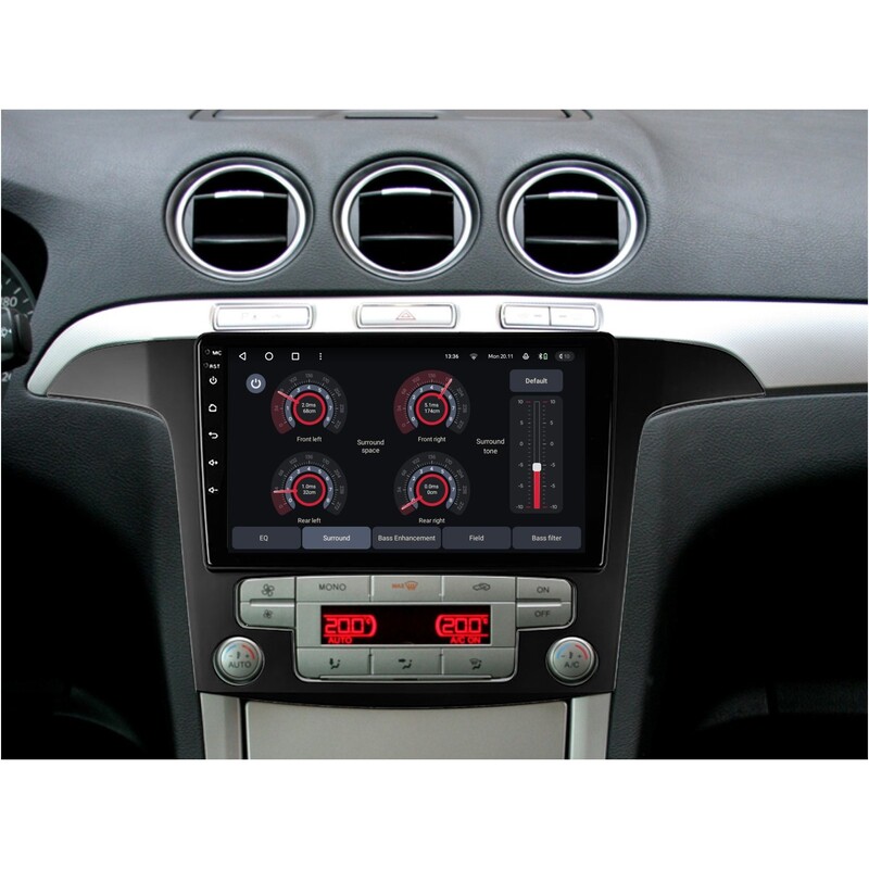 Штатна магнітола Gazer T6009 для Ford S-Max I 2006-2015 (T6009-CD340)