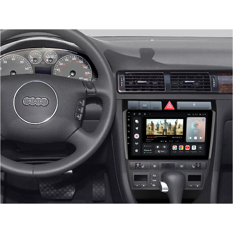 Штатна магнітола Gazer T6009 Pro для Audi A6 II 1997-2004, S6 II 1999-2004, RS6 I 2002-2006 (T6009-C5-PRO)