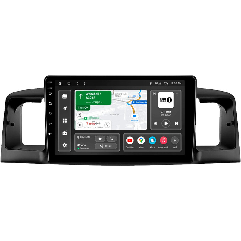 Штатна магнітола Gazer T6009 для BYD F3 I 2005-2013 (T6009-BF3)
