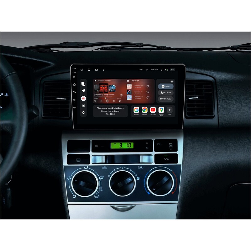Штатна магнітола Gazer T6009 для BYD F3 I 2005-2013 (T6009-BF3)
