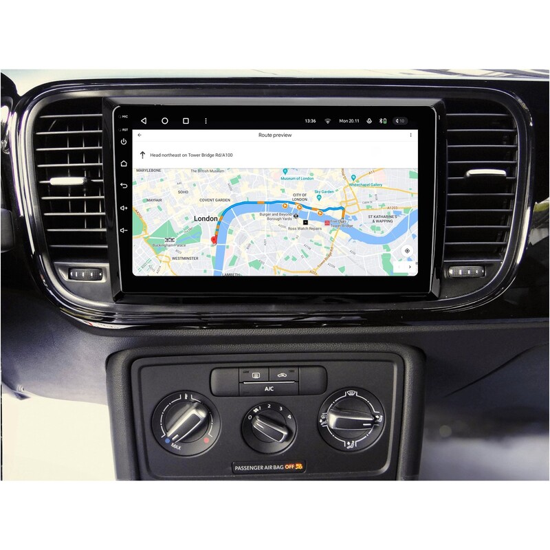 Штатна магнітола Gazer T6009 Pro для Volkswagen Beetle 2011-2019 (T6009-BTL-PRO)