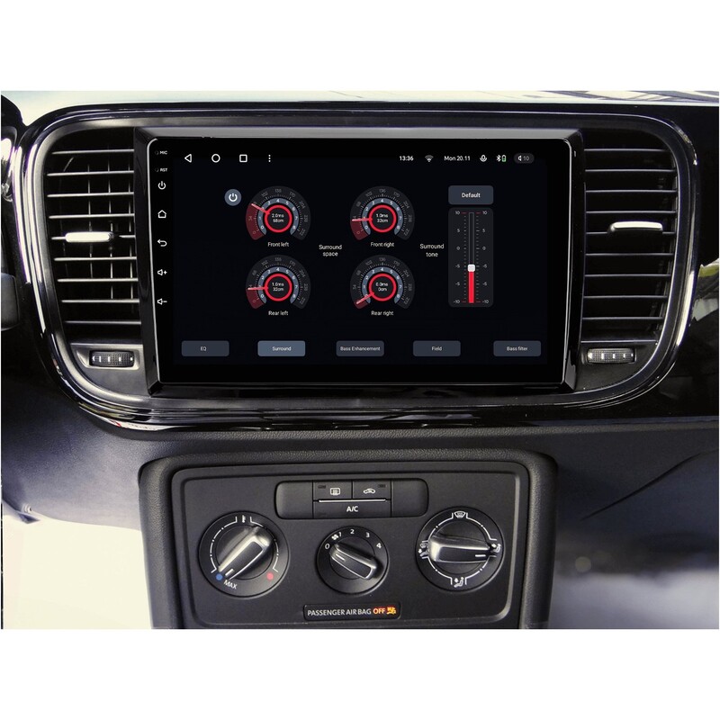 Штатна магнітола Gazer T6009 для Volkswagen Beetle 2011-2019 (T6009-BTL)
