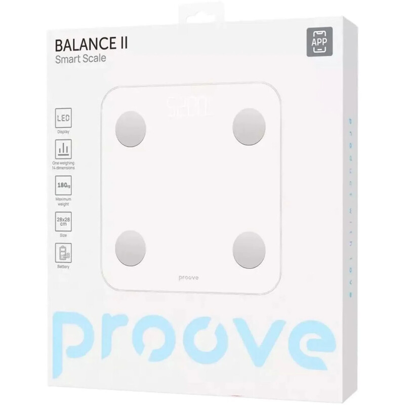 Ваги підлогові Proove Balance II White (SSBC20000002)