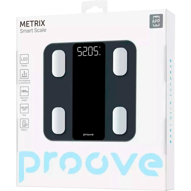 Ваги підлогові Proove Metrix Grey (SSMX20000003)