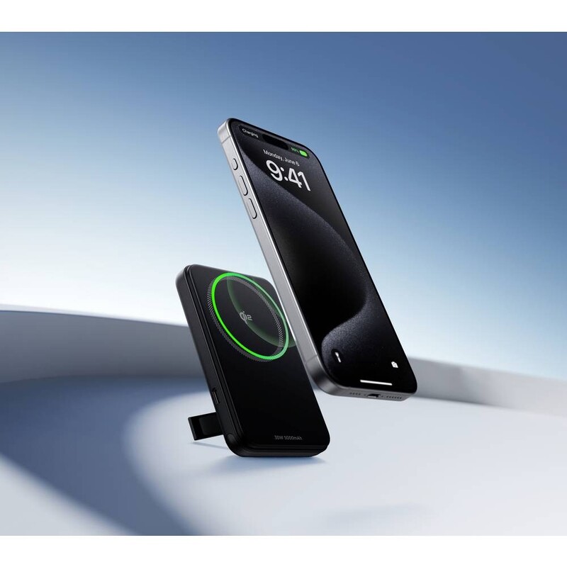 Універсальна мобільна батарея EcoFLow RAPID Magnetic 5000mAh 30W Black (EF-RAPID5000-B-EU)