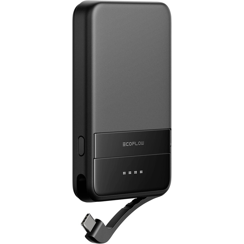 Універсальна мобільна батарея EcoFLow RAPID Magnetic 5000mAh 30W Black (EF-RAPID5000-B-EU)