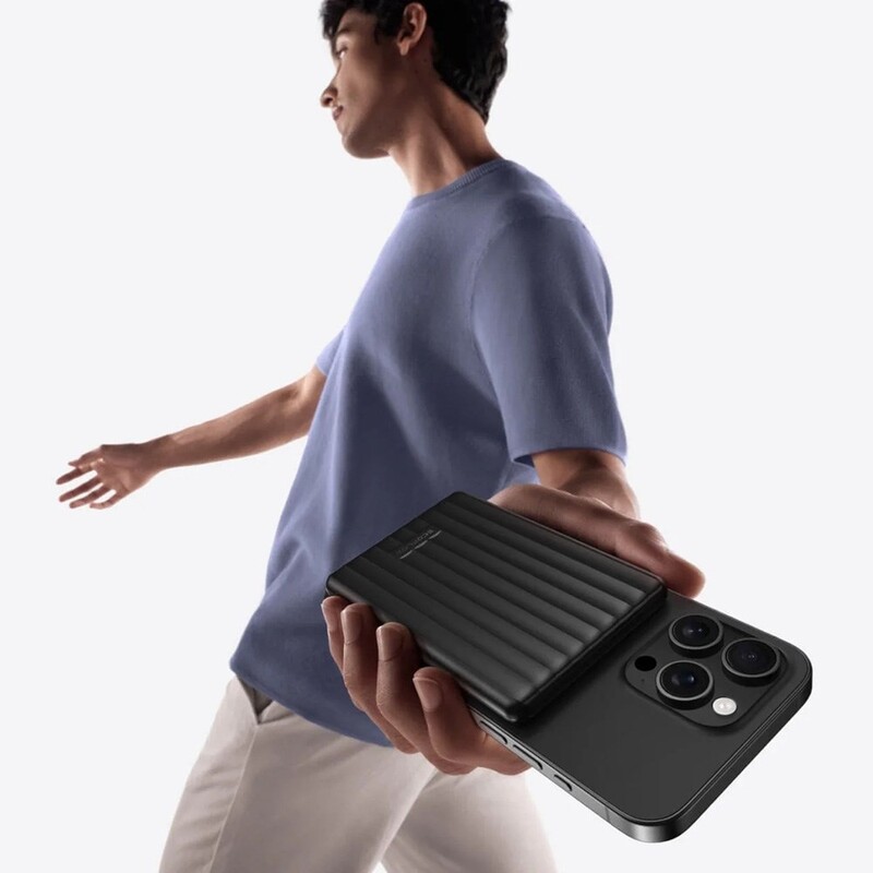 Універсальна мобільна батарея EcoFLow RAPID Mag 5000mAh 20W Black (EF-RAPIDQI1-5K-B-EU)