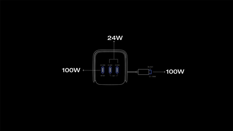 Універсальна мобільна батарея EcoFLow RAPID Pro 20000mAh 230W Black (EF-RAPIDPRO20K-EU)