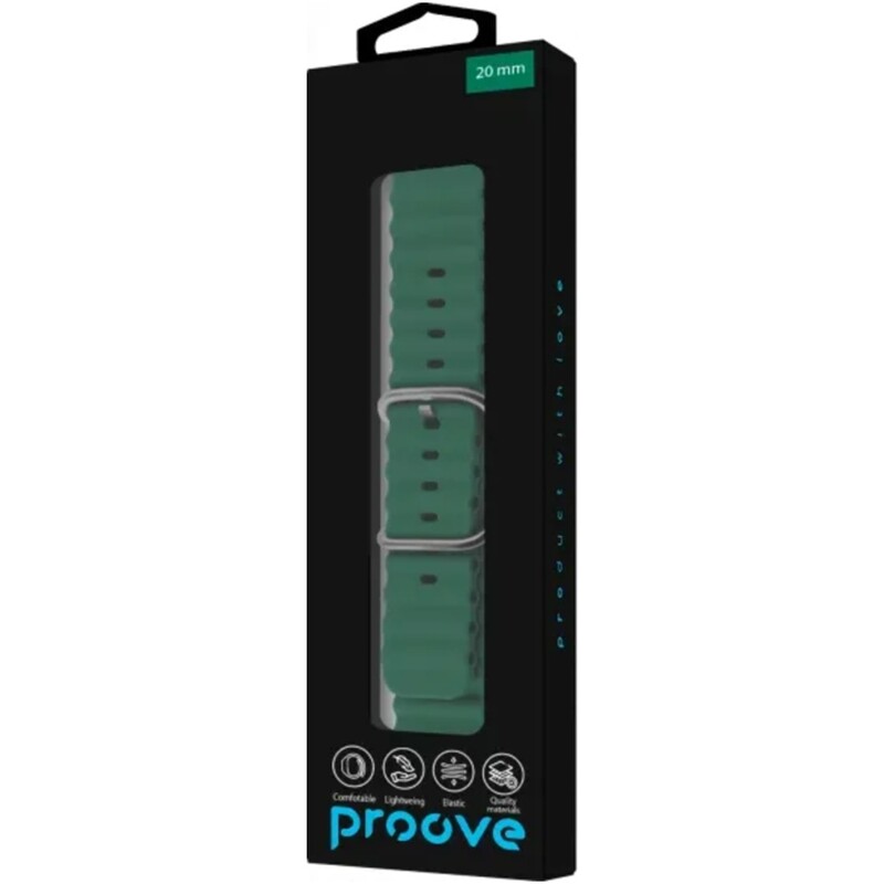 Ремешок Proove Active Band 20 mm green (WBABUW20MM06)