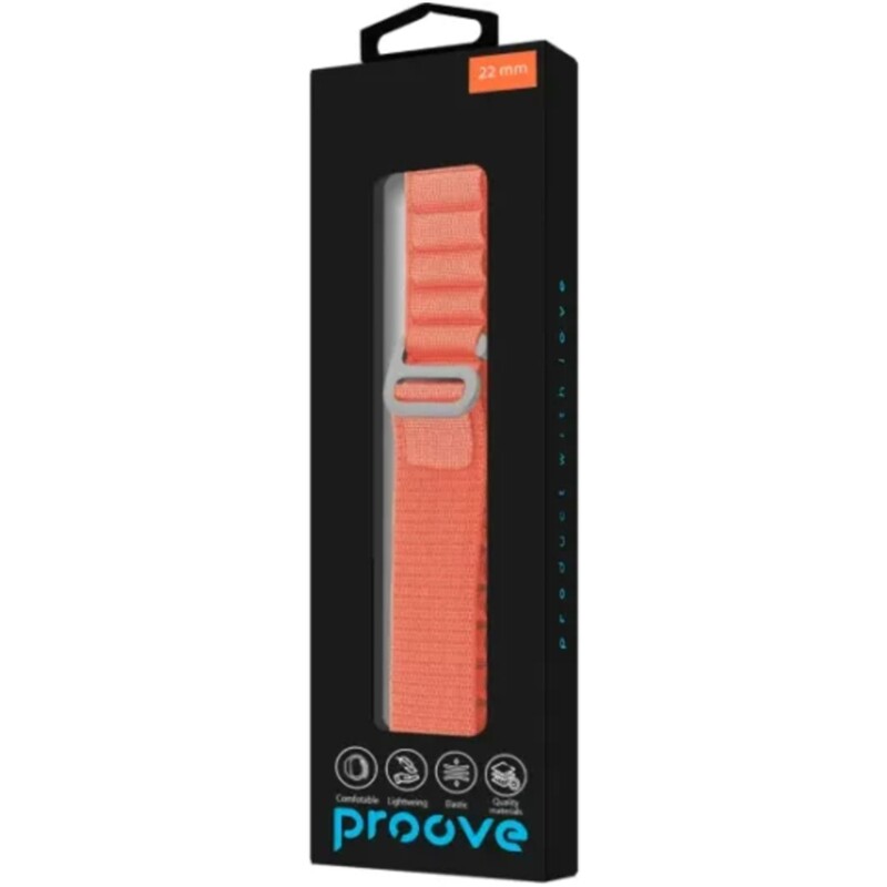 Ремешок Proove Pulse Loop 22 mm orange (WBPLUW22MM10)