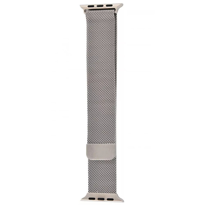 Ремешок Prc Apple Watch Milanese Loop 38mm/40mm/41mm/42mm 10 Series Silver (12062)