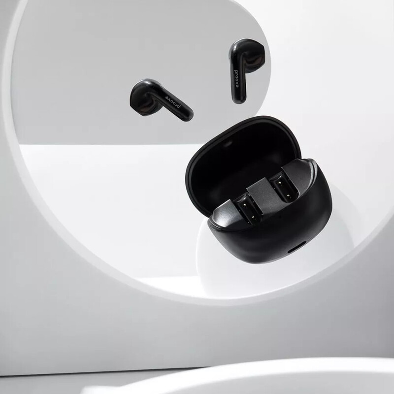 Bluetooth-гарнітура Proove Logic TWS (APP) Obsidian Black (TWLG0001AP15)