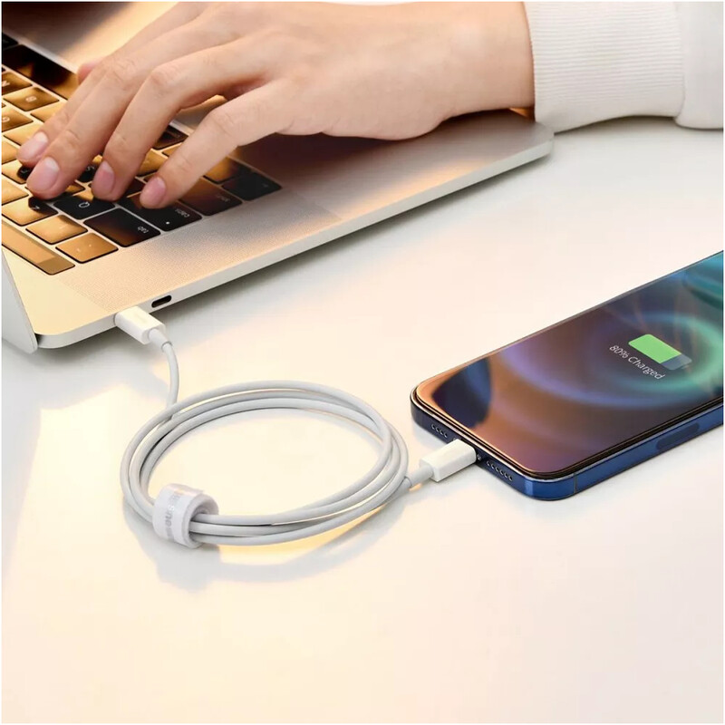 Кабель Baseus Superior Series Fast Charging USB Type-C - Lightning (M/M), 20W, 1.5 м, White (CATLYS-B02)