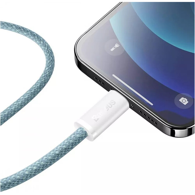 Кабель Baseus Dynamic Series Fast Charging USB Type-C - Lightning (M/M), 20W, 2 м, Blue (CALD000103)