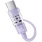 Фото - Кабель Baseus Gem Fast-Charging USB Type-C - Lightning (M/M), 20W, 1 м, Purple (P10373001511-00) | click.ua