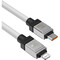 Фото - Кабель Baseus CoolPlay Series Fast Charging USB Type-C - Lightning (M/M), 20W, 1 м, White (CAKW000002) | click.ua