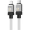 Фото - Кабель Baseus CoolPlay Series Fast Charging USB Type-C - Lightning (M/M), 20W, 1 м, White (CAKW000002) | click.ua