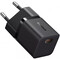 Фото - Мережевий зарядний пристрій Baseus GaN5 Fast Charger Mini 1C (1USB-C) 25W Black (P10110909113-01) + кабель USB Type-C 1 м | click.ua
