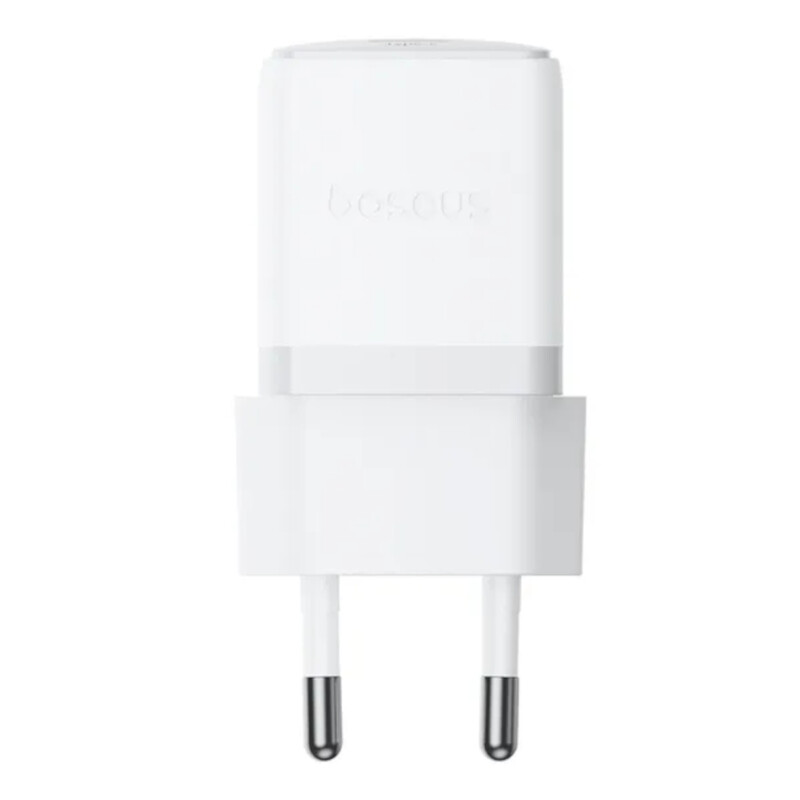 Сетевое зарядное устройство Baseus Palm Fast Charger 1C (1USB-C) 20W White (P10111602213-01) + кабель USB Type-C 1 м