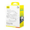 Фото - Сетевое зарядное устройство Baseus Palm Fast Charger 1C (1USB-C) 20W White (P10111602213-01) + кабель USB Type-C 1 м | click.ua