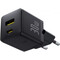 Фото - Мережевий зарядний пристрій Baseus Palm Fast Charger C+U (1USB, 1USB-C) 30W Black (P1011160A113-00) | click.ua