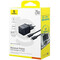 Фото - Мережевий зарядний пристрій Baseus Palm Fast Charger 1C (1USB-C) 20W Black (E0116401) + кабель Lightning 1 м | click.ua
