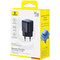 Фото - Мережевий зарядний пристрій Baseus PicoGo GaN Fast Charger 1C (1USB-C) 45W Black (P10176800123-00) | click.ua