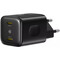 Фото - Мережевий зарядний пристрій Baseus PicoGo AN13 Fast Charger 2C (2xUSB-C) 45W Black (E0121F00) | click.ua