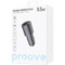 Фото - Автомобільний зарядний пристрій Proove Double Energy Plus (1USB, 1USB-C) 53W Metal Gray (ACDE53110004) | click.ua