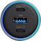 Фото - Автомобільний зарядний пристрій Proove Super Charge (2xUSB-C, 1USB) 130W Metal Gray (ACSC13120004) | click.ua