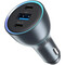 Фото - Автомобільний зарядний пристрій Proove Super Charge (2xUSB-C, 1USB) 130W Metal Gray (ACSC13120004) | click.ua