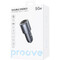 Фото - Автомобільний зарядний пристрій Proove Double Energy 50W (2xUSB-C) Metal Gray (ACDE50022206) | click.ua