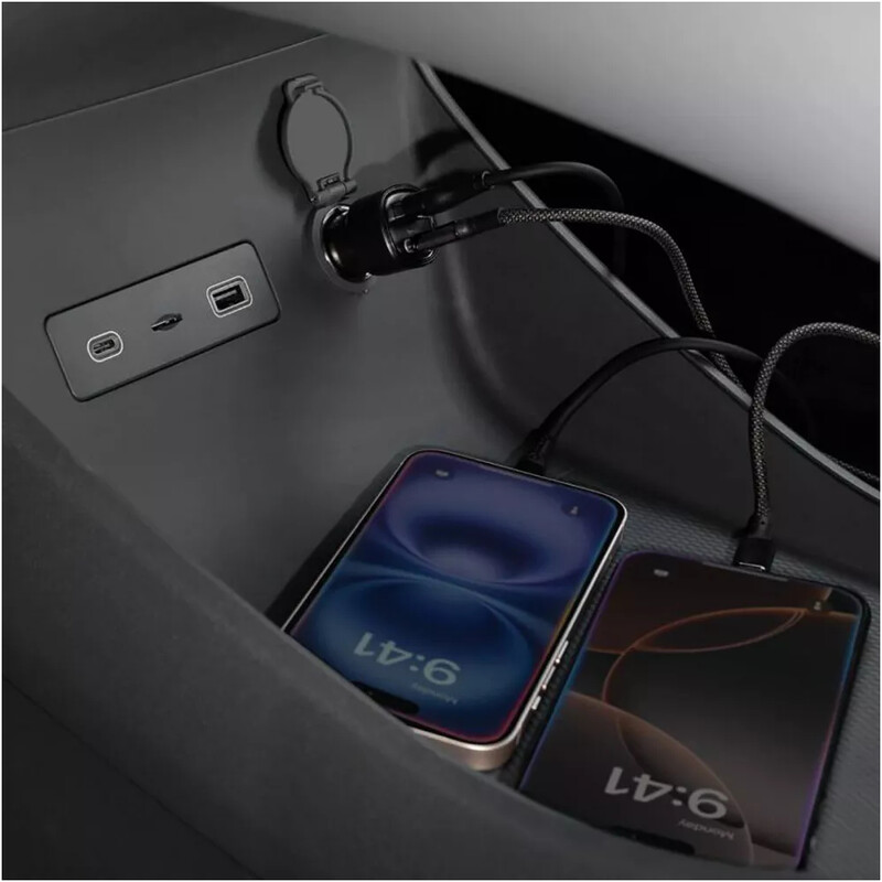Автомобільний зарядний пристрій Proove Flash (1USB, 1USB-C) 30W Black (CCFL30111201)