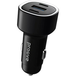 Автомобільний зарядний пристрій Proove Flash (2xUSB-C, 1USB) 60W Black (CCFL60111201)