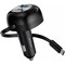Фото - Автомобільний зарядний пристрій Proove Pulsar (1USB, 1USB-C, вбудований кабель USB-C) 65W Black (CCPR65110001) | click.ua