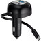 Фото - Автомобільний зарядний пристрій Proove Pulsar (1USB, 1USB-C, вбудований кабель USB-C) 65W Black (CCPR65110001) | click.ua