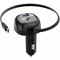 Фото - Автомобільний зарядний пристрій Proove Pulsar (1USB, 1USB-C, вбудований кабель USB-C) 65W Black (CCPR65110001) | click.ua