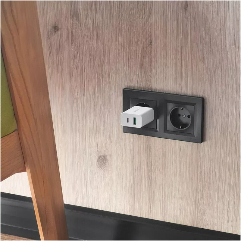 Мережевий зарядний пристрій Proove Rapid (1USB, 1USB-C) 20W White (WCRP20110002)