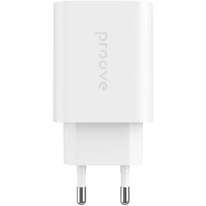 Мережевий зарядний пристрій Proove Rapid (2USB, 1USB-C) 30W White (WCRP30210002)