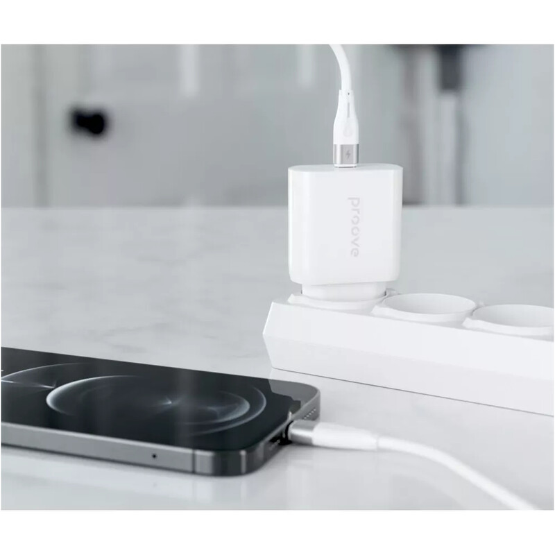Мережевий зарядний пристрій Proove Rapid (1USB-C) 20W White (WCRP20000102)