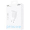 Фото - Мережевий зарядний пристрій Proove Rapid (1USB-C) 20W White (WCRP20000102) | click.ua