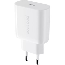 Мережевий зарядний пристрій Proove Rapid (1USB-C) 20W White (WCRP20000102)