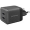 Фото - Мережевий зарядний пристрій Proove Pure GaN Max (2xUSB-C) 67W Black (WCPU67022201) | click.ua
