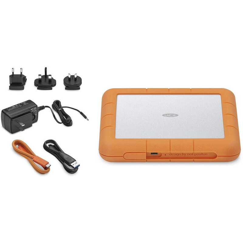 Внешний жесткий диск 2.5" USB 8TB LaCie External Rugged RAID Shuttle (STHT8000800)